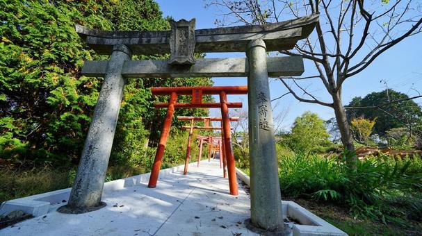 鏡山神社鳥居 鏡山神社鳥居 鏡山神社,神社,鳥居の写真素材