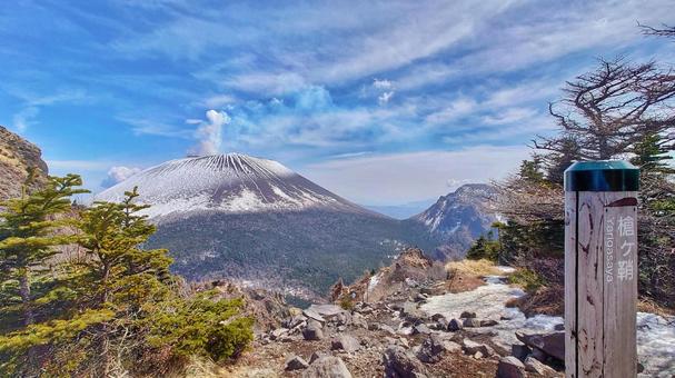 Mount Asama seen from Yarigasaya, JPG Mount Asama seen from Yarigasaya, JPG