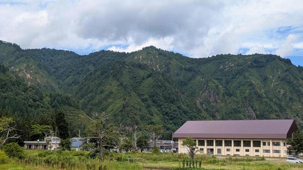 福島県奥会津の風景 福島県奥会津の風景の写真