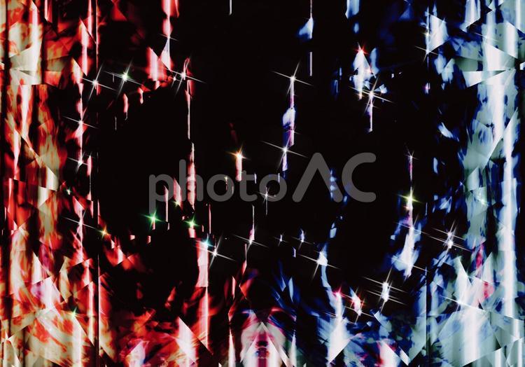 メタリックな抽象背景　フレーム02 メタリック,メタル,フレームの写真素材
