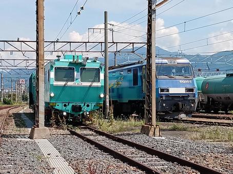 保線車両 保線車両 鉄道,jr,jr東日本の写真素材