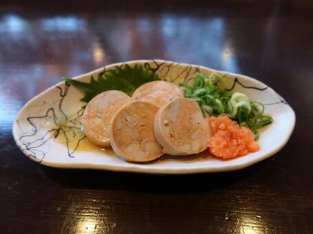 熊谷 あん肝ポン酢 熊谷,あん肝ポン酢,あんこうの写真素材