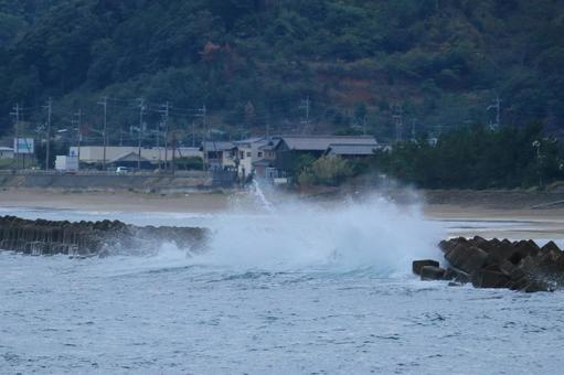 福井県高浜の海 福井県高浜の海 福井県,大飯郡,高浜町の写真素材