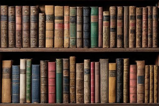 美しい装丁の古い書籍 美しい装丁の古い書籍の写真