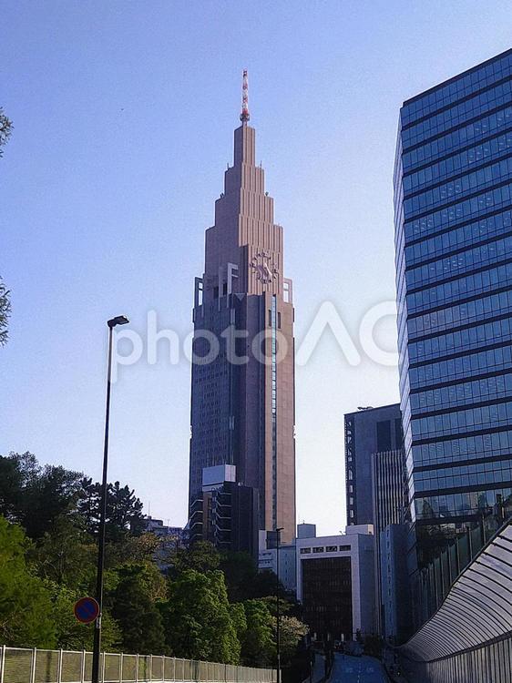 代々木のドコモタワー ドコモ,タワー,nttの写真素材