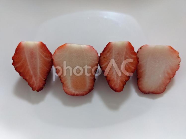 いちご フルーツ,食材,デザートの写真素材