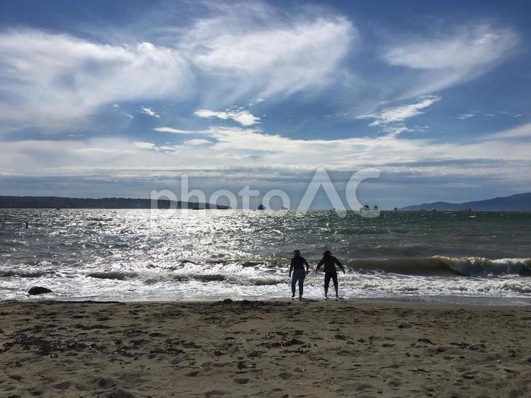 7月3日の海 浜,水域,海の写真素材
