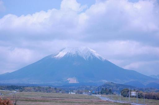 大山 だいせん 冠雪 鳥取県 伯耆富士 大山 だいせん 冠雪 鳥取県 伯耆富士の写真