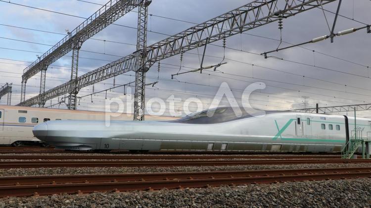 ALFA-X　新幹線　試験車両 新幹線,東北新幹線,撮影会の写真素材