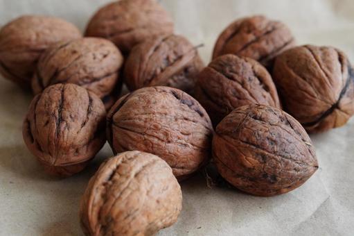 くるみ くるみ,生ぐるみ,胡桃の写真素材