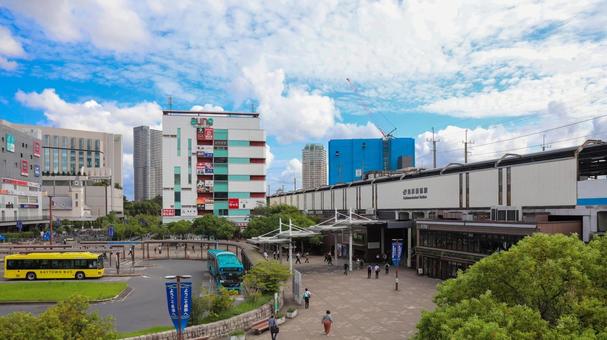 海浜幕張北口駅前ロータリー 海浜幕張北口駅前ロータリーの写真