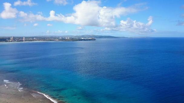 The blue sea of Guam, JPG The blue sea of Guam, JPG