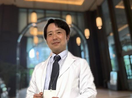 白衣の研修医、モデル風撮影 白衣の研修医、モデル風撮影 医師,医者,ドクターの写真素材