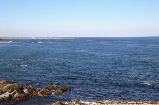 君が浜しおさい公園 君ヶ浜しおさい公園,銚子市,太平洋の写真素材