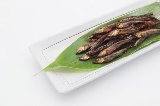 ワカサギの甘露煮 ワカサギの甘露煮の写真