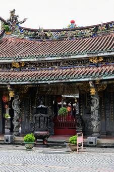 台湾・台北 大龍峒保安宮 台湾・台北 大龍峒保安宮 台湾,台北,大龍峒の写真素材