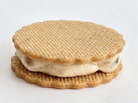 栗のバターサンド バターサンド,栗,マロンの写真素材