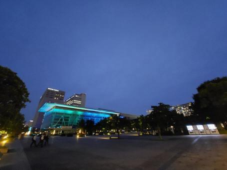 国際展示場駅周辺 国際展示場駅,国際展示場,駅前の写真素材