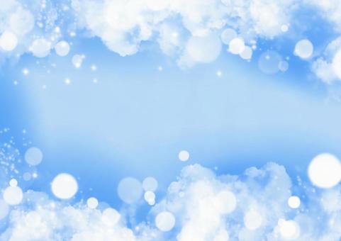 Fluffy clouds and glittering sky background, JPG Fluffy clouds and glittering sky background, JPG