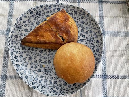 スコーンとブリオッシュ スコーン,ブリオッシュ,パンの写真素材