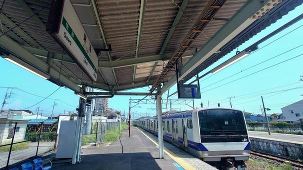 JR常磐線 東海駅 茨城県東海村 JR常磐線 東海駅 茨城県東海村 東海駅,jr,常磐線の写真素材