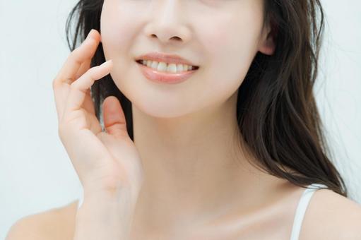 皮膚濕潤的女人的美麗形象, JPG 皮膚濕潤的女人的美麗形象, 美女, 女子, 皮膚護理, JPG