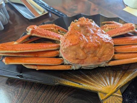 かに レストラン,蟹,年末年始の写真素材