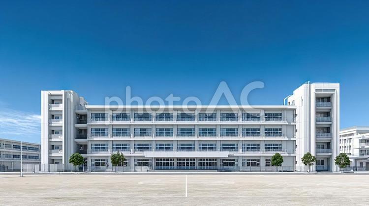 高等学校のイメージ03 校舎,学校,義務教育の写真素材