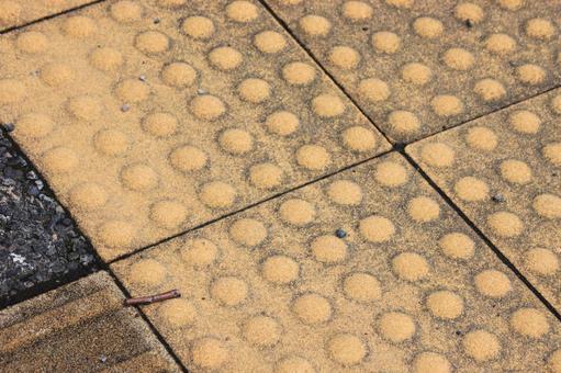 点字ブロック 点字ブロックの写真