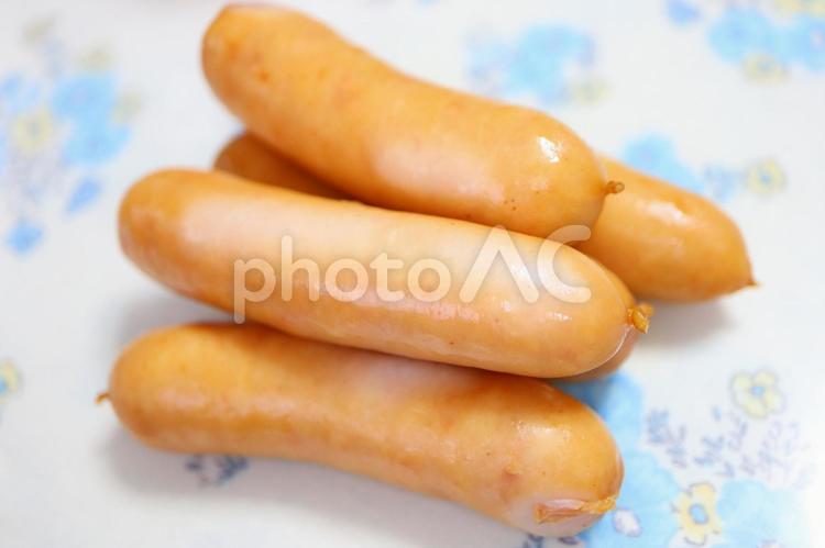 ウインナーソーセージ ウインナーソーセージ,食べ物,ウインナーの写真素材