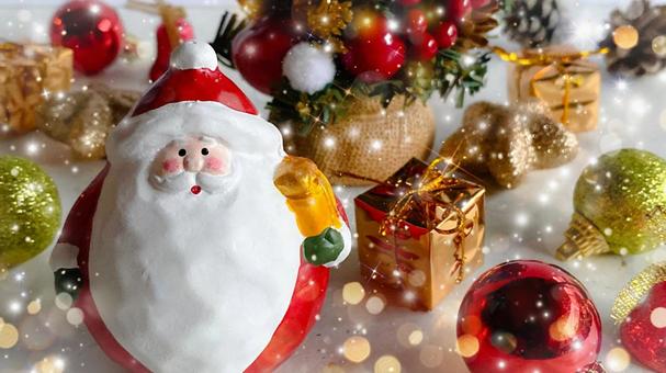 メリークリスマス クリスマス,サンタクロース,サンタの写真素材