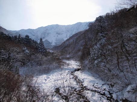 雪景色 雪景色の写真