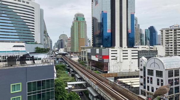 バンコク スクンビット soi15付近 バンコク スクンビット soi15付近 街並み,ビル,バンコクの写真素材