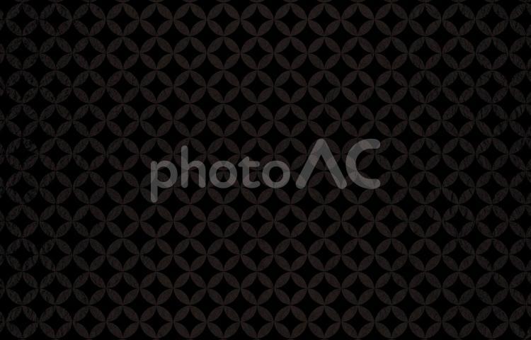 模様の入った黒色の和紙の背景 黒,黒色,ブラックの写真素材