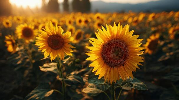 柔らかな光に包まれた花 柔らかな光に包まれた花の写真