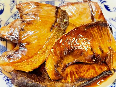 鰤の照り焼き 料理画像 鰤の照り焼き 料理画像 ぶり,鰤の照り焼き,照り焼きの写真素材