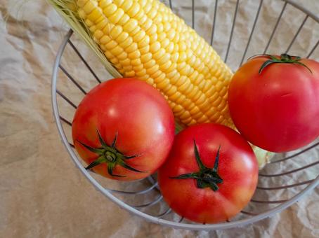 夏の野菜セット2 夏の野菜セット2の写真
