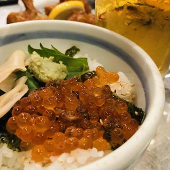 Salmon roe bowl, JPG
