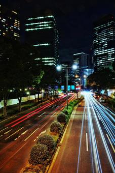 東京の夜景の写真