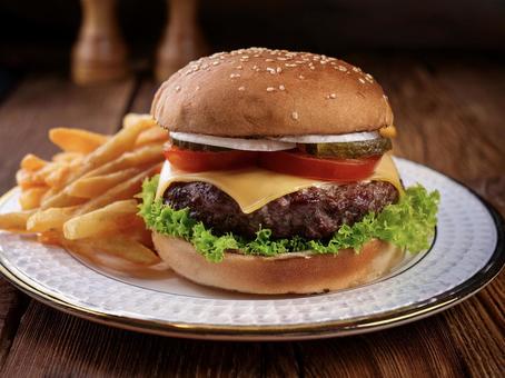 ハンバーガー_AS000003 ハンバーガー_AS000003の写真