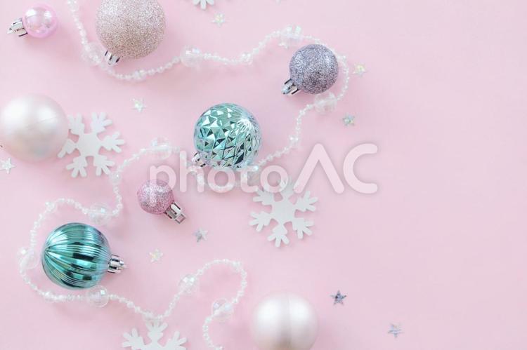 クリスマスフレーム クリスマス,フレーム,オーナメントの写真素材