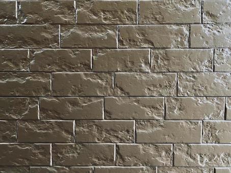 レンガ調のサイディングボードの外壁 サイディングボード,壁,レンガ調の写真素材