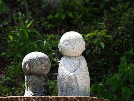 普門寺のお地蔵さま（愛知県） 普門寺,青もみじ祭り,もみじ寺の写真素材