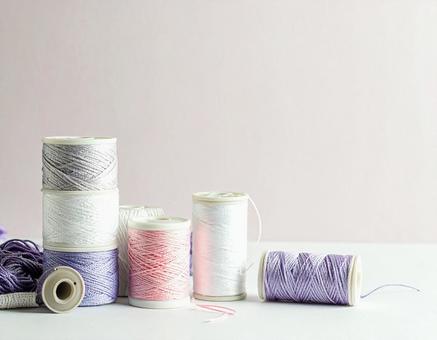 刺繍糸の写真