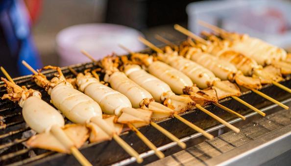 イカ焼きの写真