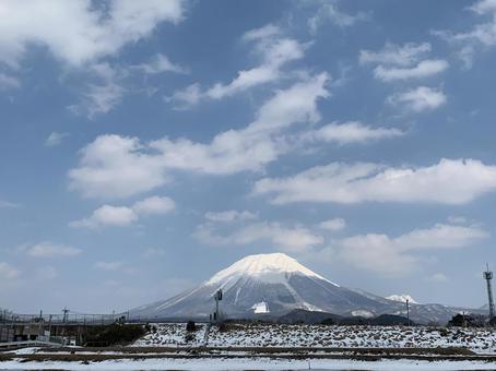 Photo, fuji mountain, fuji, sky, 