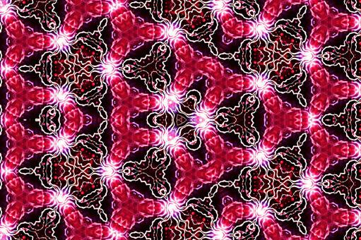 幻想的背景素材 幾何学タイルの世界 幻想的背景素材 幾何学タイルの世界の写真
