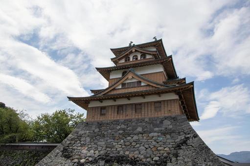 高島城 高島城 高島城,城,天守の写真素材