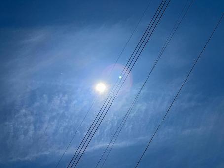 Photo, to glow, light, sky, 