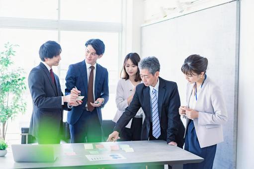 ライフスタイル ライフスタイル 上司,マーケティング,新商品の写真素材
